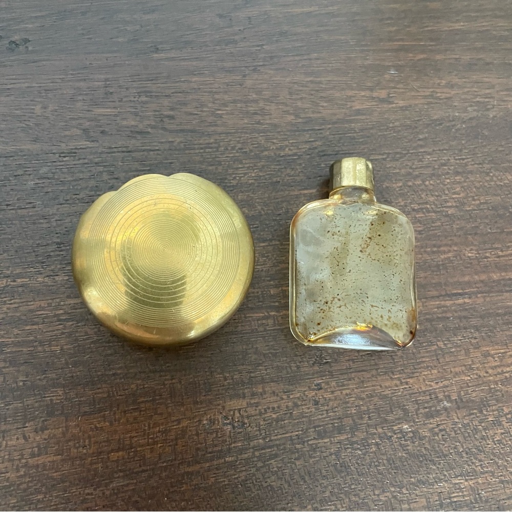 Vintage perfume container